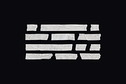 Tape Strips PNG Pack, an Object Graphic by BORT GRAPHIC (Thumbnail 6 of 9)