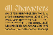CS Marcus – Blackletter Font, a Blackletter Font by Craft Supply Co. (Thumbnail 8 of 8)
