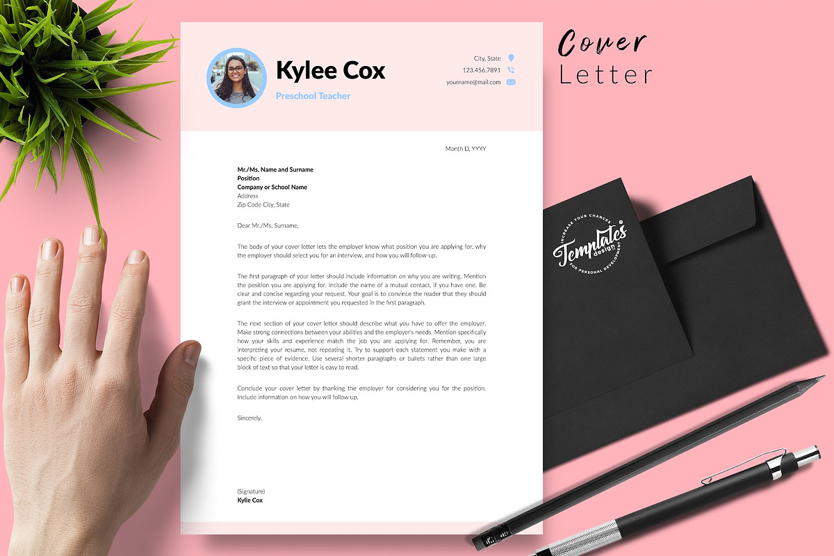 Teacher Resume Design / CV - Kylie, a Resume Template by Templates Design Co. (Photo 5 of 17)
