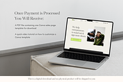 Canva Website For Coaches, a Landing Page Template by GlamWebDesigns (Thumbnail 6 of 6)