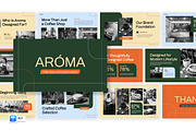 Aroma Coffeeshop Keynote, a Presentation Template by Loin Studio (Thumbnail 1 of 4)