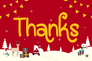 Jinglehart - Christmas Font, a Sans Serif Font by Rishsketch (Thumbnail 15 of 15)