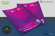 Time & Space Flyer Template, a Flyer Template by Ravi Rajcoomar (Thumbnail 2 of 2)