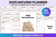 2025 Moving Planner For Canva, a Stationery Template by Shumaya (Thumbnail 1 of 6)