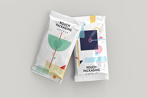 Pouch Packaging Mockup - 8 Views