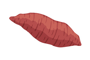 Sweet potato batata. Vegatable, a Food Illustration by the8monkey
