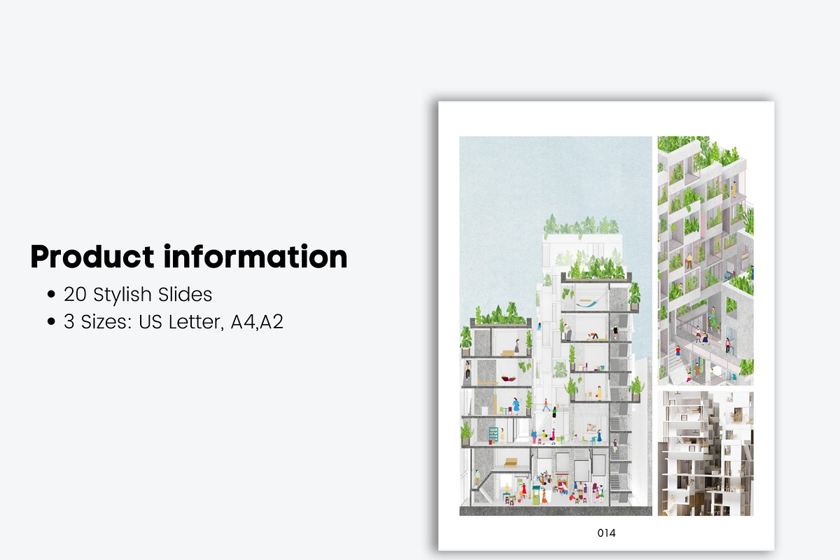 Canva Architecture Portfolio, a Presentation Template by Templits (Photo 9 of 10)