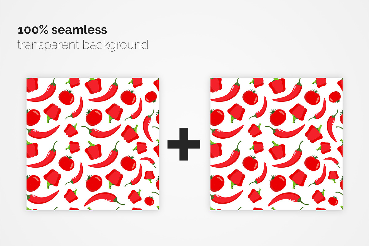 Vegetables Seamless Patterns, a Pattern Graphic by 3Y_Design (Photo 3 of 6)