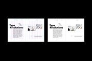 Portfolio Template With Spine, a Magazine Template by an-arketype studio. (Thumbnail 5 of 7)