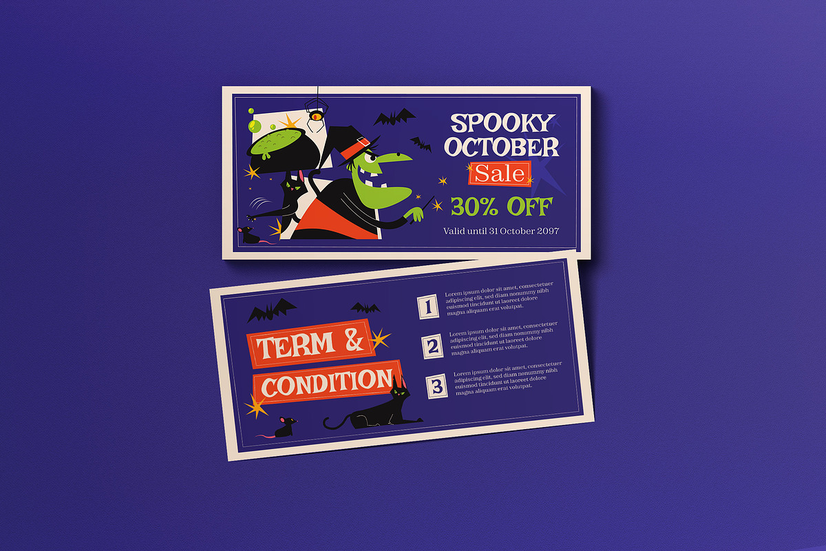 Halloween Sale Voucher
