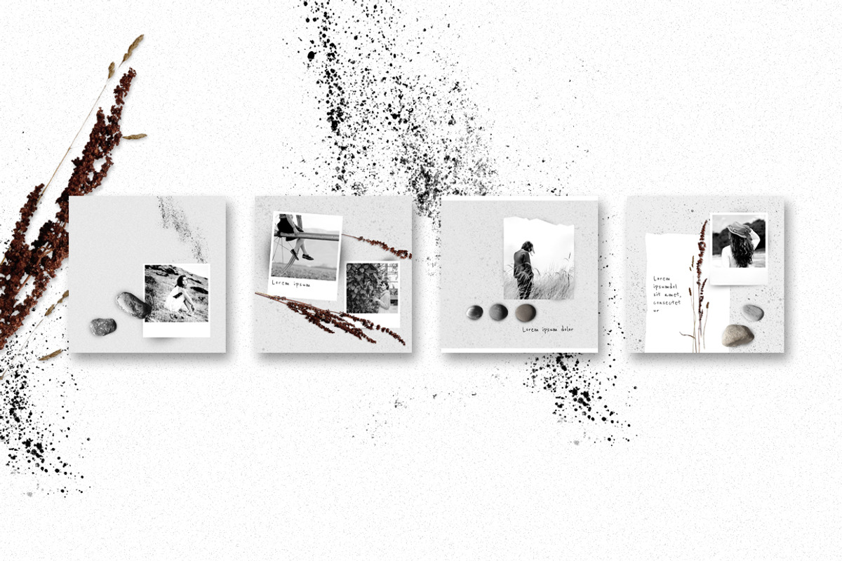 Instagram Posts & Stories - Natural, a Social Media Template by CreativeFolks (Photo 4 of 10)