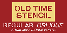 Old Time Stencil JNL