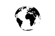 Global Earth World Map Icon Bundle, an Icon by musafir_fashion (Thumbnail 5 of 10)