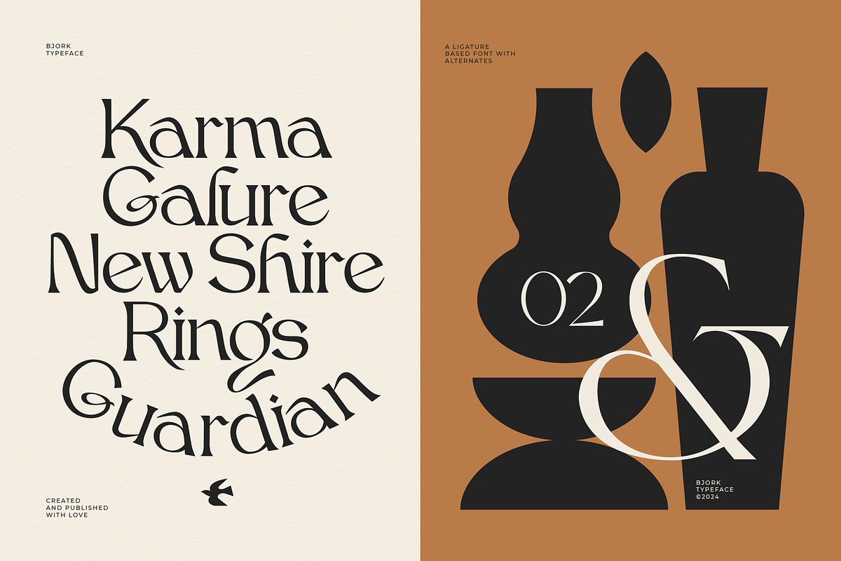 Bjork Serif, a Serif Font by CCS-Type.com (Photo 22 of 30)