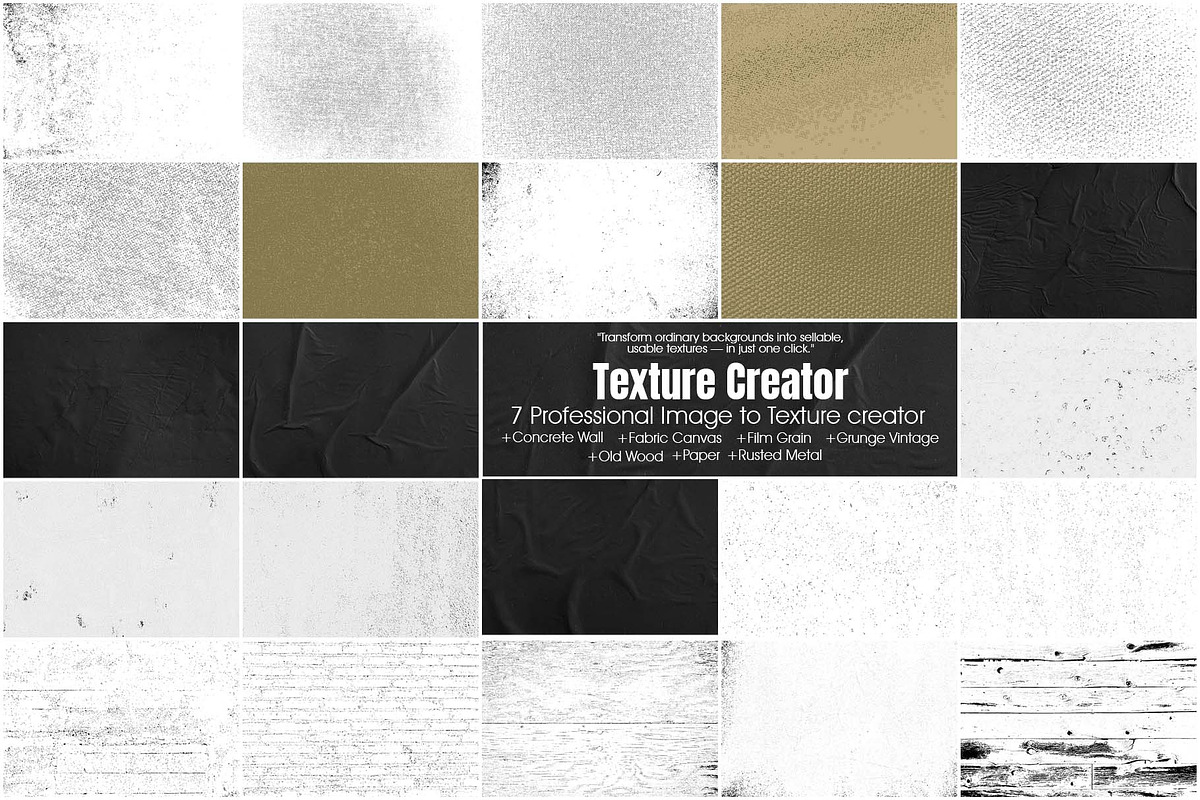 Texture Creator Photoshop Script, a Preset Add-On by MRI STUDIO (Photo 16 of 16)