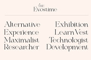 Evostime Classy Serif, a Serif Font by merakistd (Thumbnail 4 of 12)