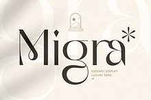 Migra - Elegant Display Luxury Font