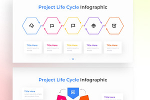 Project Life Cycle Infographic