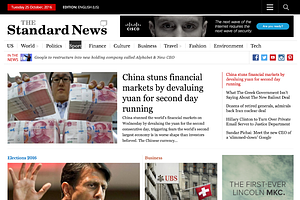 StandardNews - Newspaper WP Theme