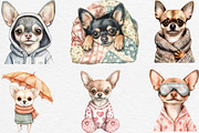 Cozy Chihuahua Clipart, an Illustration by Black Bird Studio (Thumbnail 2 of 6)