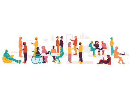 Office illustrations