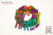 Christmas Colorful Hand-Drawn PNG, an Illustration by GlitterCraft (Thumbnail 35 of 46)