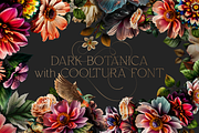Dark Botanica with Cooltura font, a Serif Font by VP Fonts (Thumbnail 1 of 18)