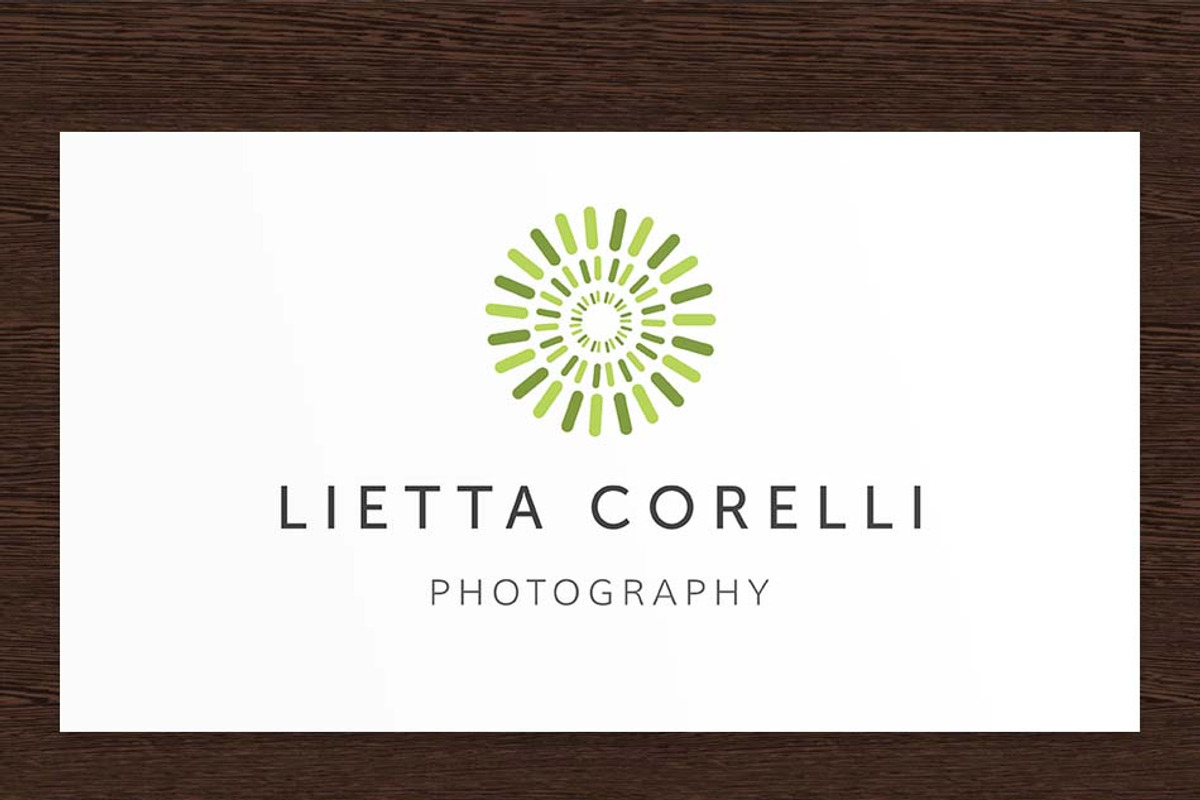 Lietta Corelli Photography Logo PSD, a Branding & Logo Template by Studio 365 Designs
