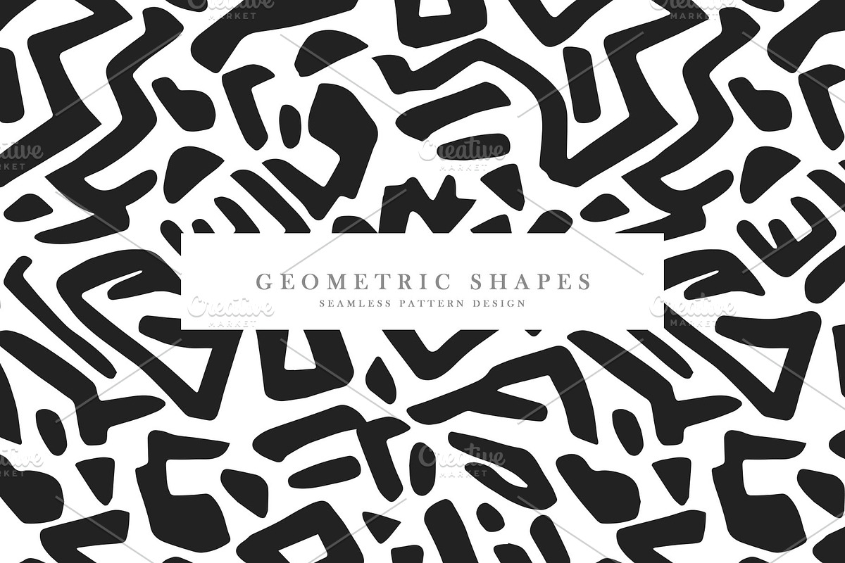 Geometric Shapes, a Pattern Graphic by Nadezda (Photo 1 of 6)