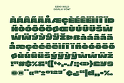 Gero - Bold Font, a Sans Serif Font by limitype (Thumbnail 9 of 12)