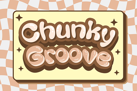 Chunky Groovy Fancy Font, a Font by Brand_Hero