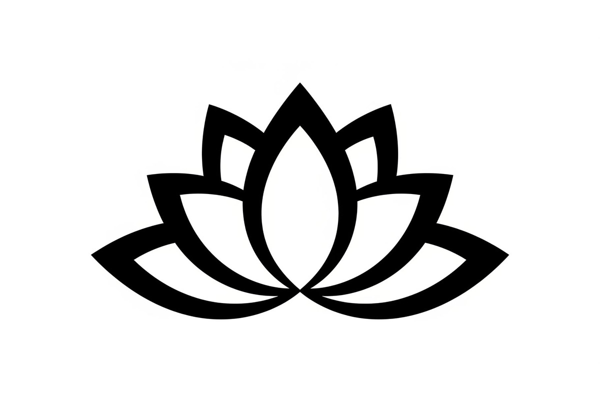 Lotus Flower Vector Icon Bundle, an Illustration by yasushie (Photo 31 of 51)