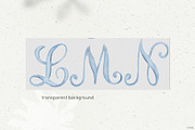 Wedding crest monogram letters, a Decorative Illustration by GrafikBoutique (Thumbnail 2 of 3)