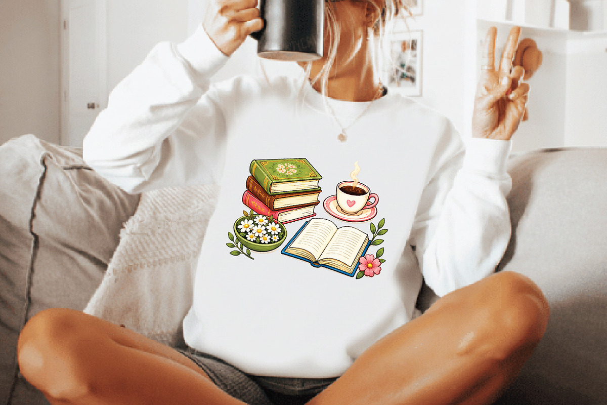 Summer Bookish PNG Bundle, a Seasonal Illustration by Daily.Designs (Photo 4 of 4)
