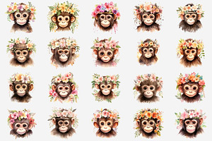 Boho Monkey Flowers