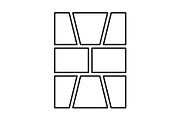 Comic Book Panel Templates, a Background Graphic by Elena Pimukova (Thumbnail 3 of 7)