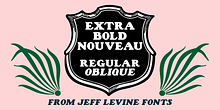 Extra Bold Nouveau