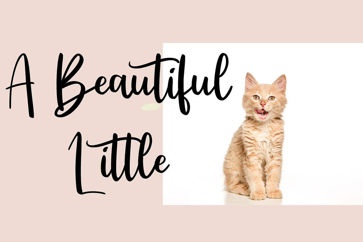 Sometimes | Handwritten Font, a Script Font by Yuby Creative (Photo 6 of 6)
