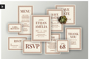 Elegant Wedding Invitation Suite, a Card Template by Neermana (Thumbnail 1 of 4)