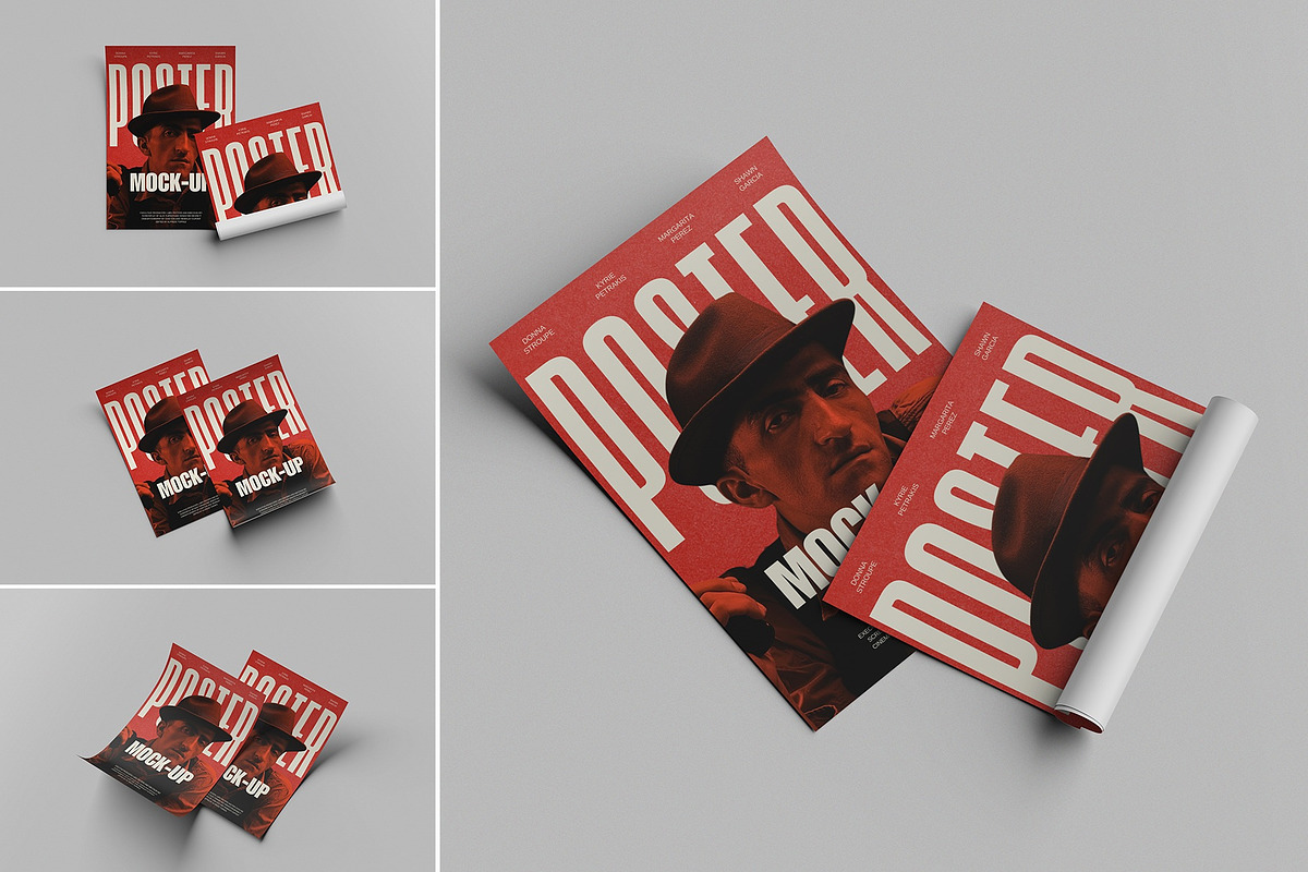 High Quality Poster A2 Mockup, a Books & Magazine Mockup by hokagata (Photo 1 of 5)