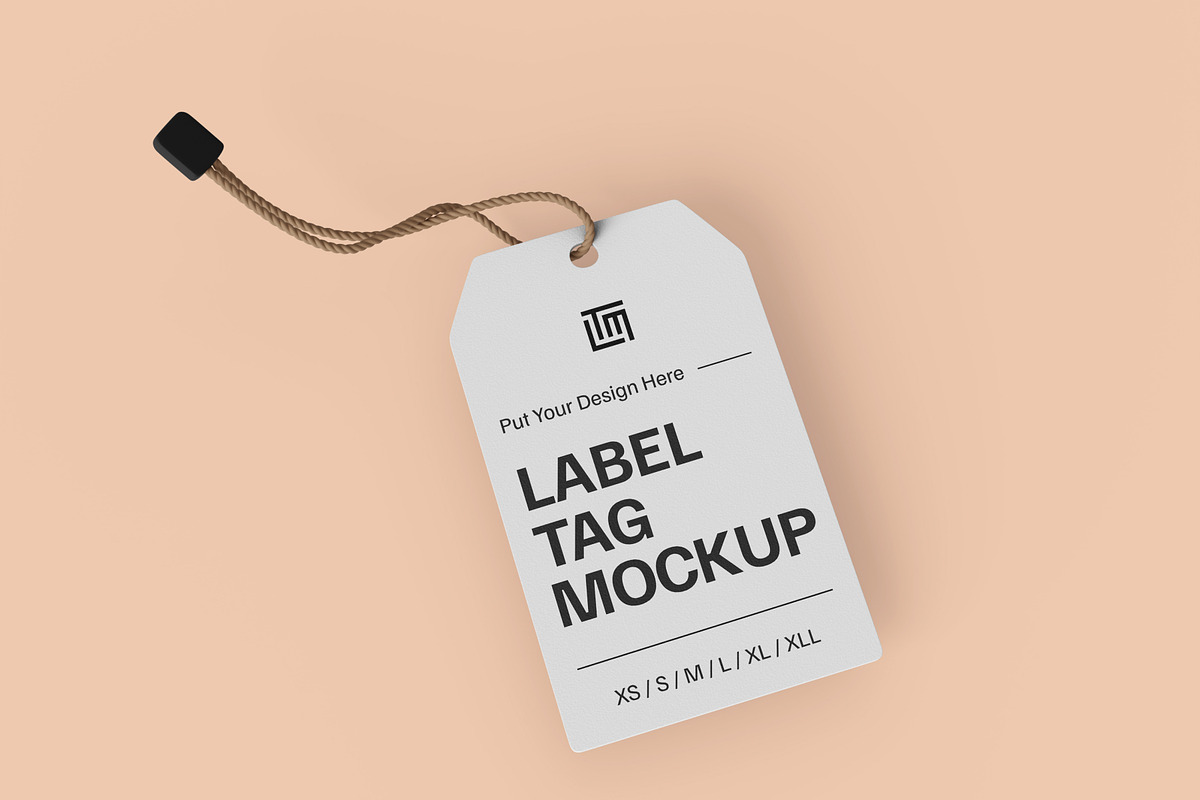 Label Tag Mockup, a Product Mockup by SLAB! Design (Photo 5 of 7)