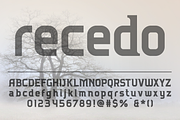Recedo font family, a Sans Serif Font by vlad.berla (Thumbnail 2 of 6)