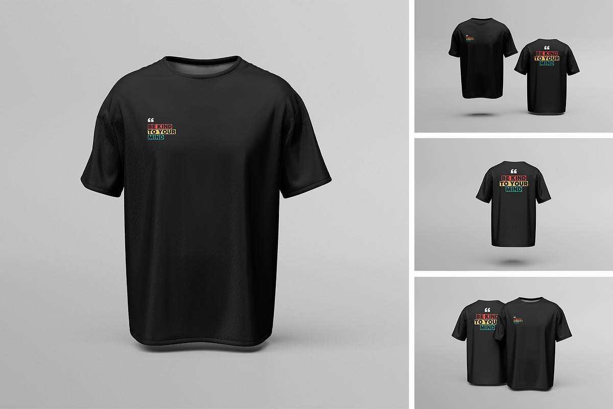 High Quality T-Shirt Mockup, a Product Mockup by AKMAL STUDIO (Photo 1 of 5)