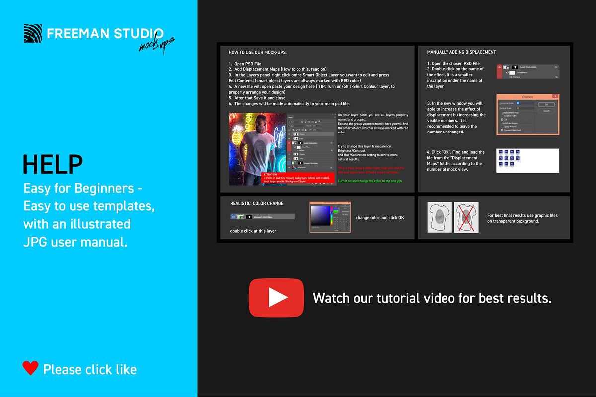 Super Girl T-Shirt Mock-Up Set, a Shirt Mockup by Freeman Studio (Photo 5 of 13)