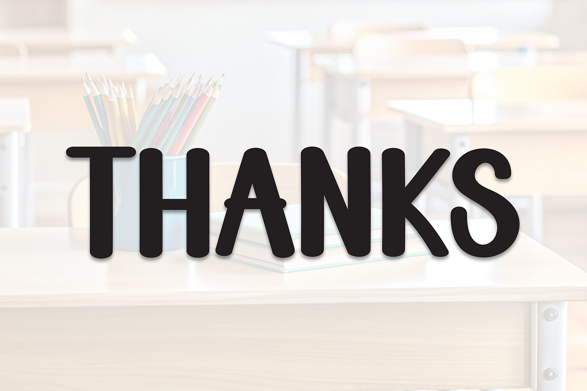 School | Script Font, a Script Font by Scratchones (Photo 8 of 8)