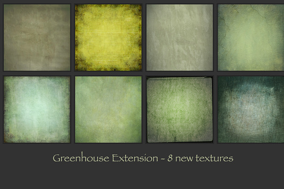 GreenHouse - 20 green textures preview 6