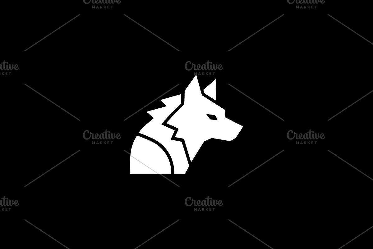 Wolf Head Vector Illustration, an Animal Illustration by Vectorium Studio (Photo 2 of 4)