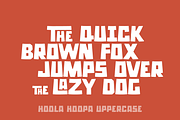 Hoola Hoopa | a big, fun impact Font, a Sans Serif Font by Little Type Factory (Thumbnail 5 of 11)