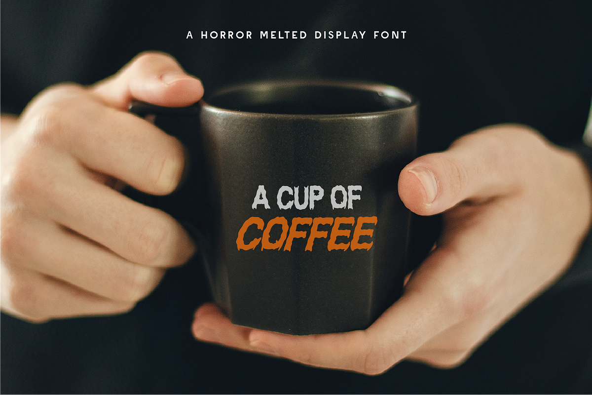Spookturas - Horror Melted Display, a Sans Serif Font by Indotype Foundry (Photo 9 of 10)