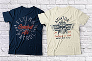 Aviation Cocktail Font + BONUS, a Blackletter Font by VozzyStock (Thumbnail 10 of 10)